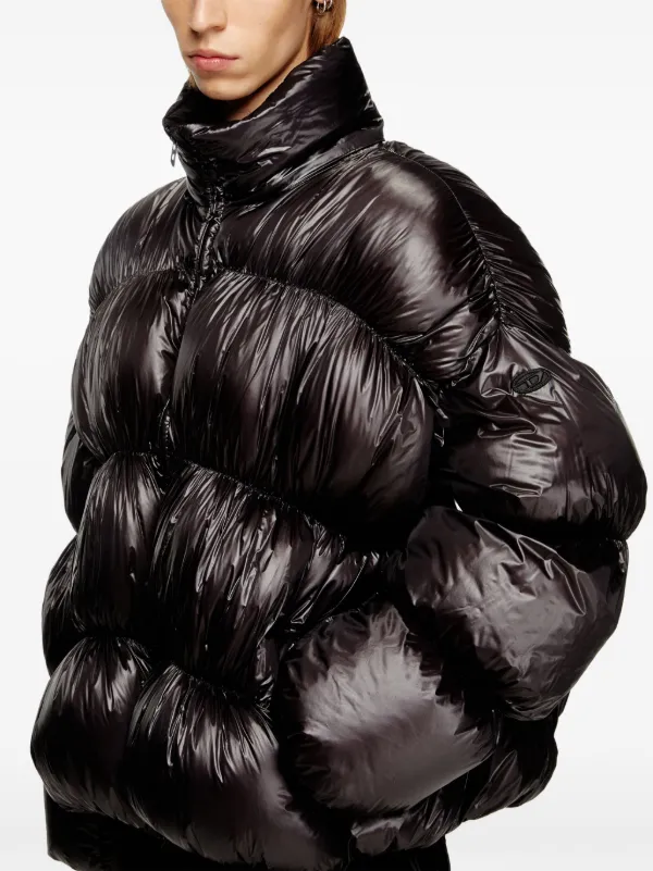 diesel パデッドジャケット Diesel W-Choco パデッドジャケット | ブラウン | FARFETCH JP