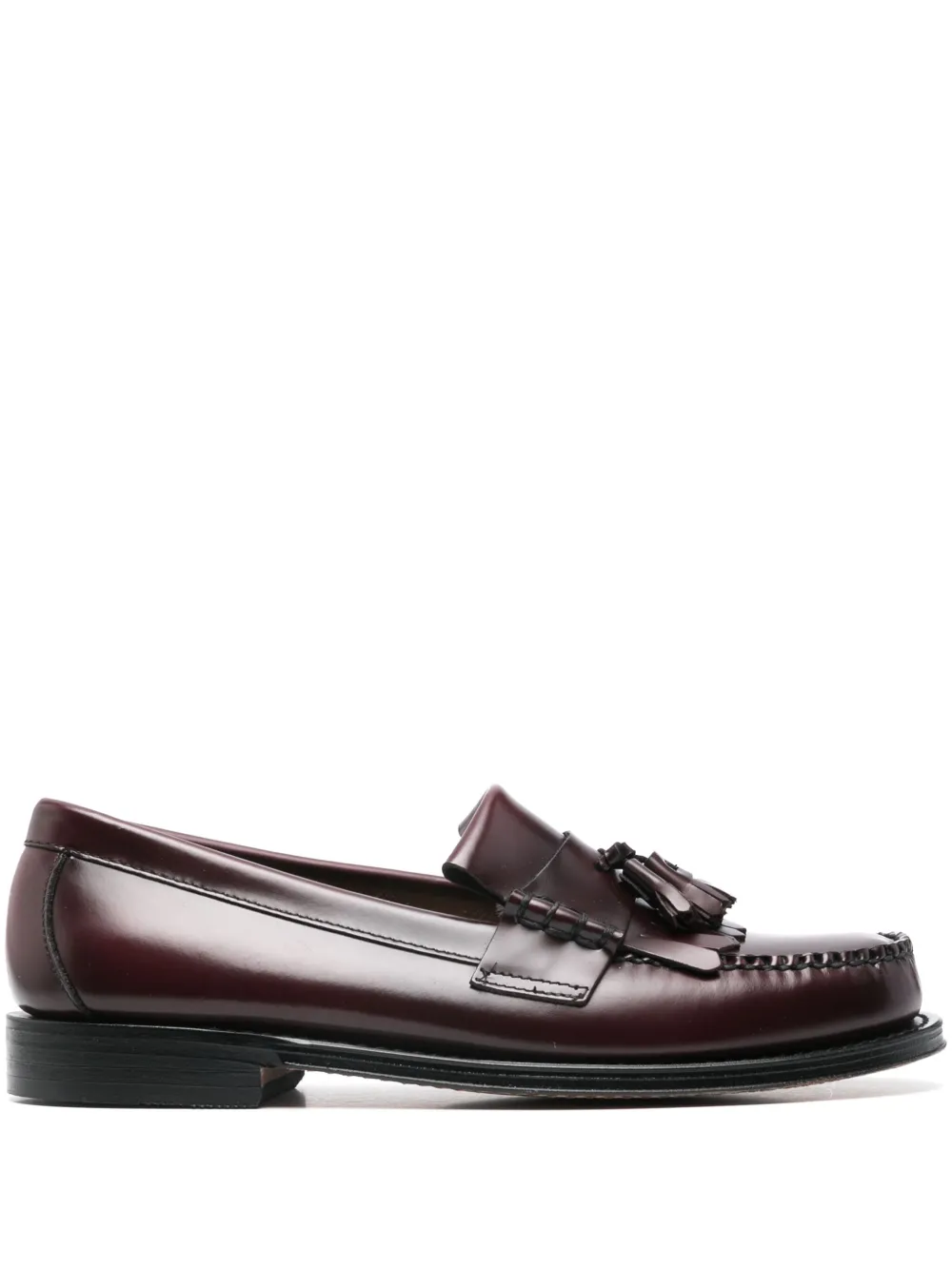 G.H. Bass & Co. Weejuns Layton Kiltie loafers Red
