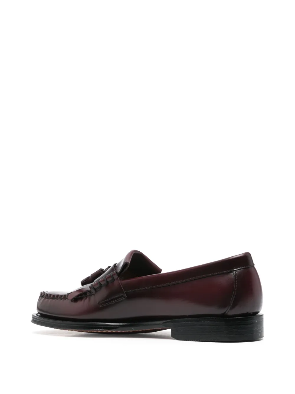 G.H. Bass & Co. Weejuns Layton Kiltie loafers Red