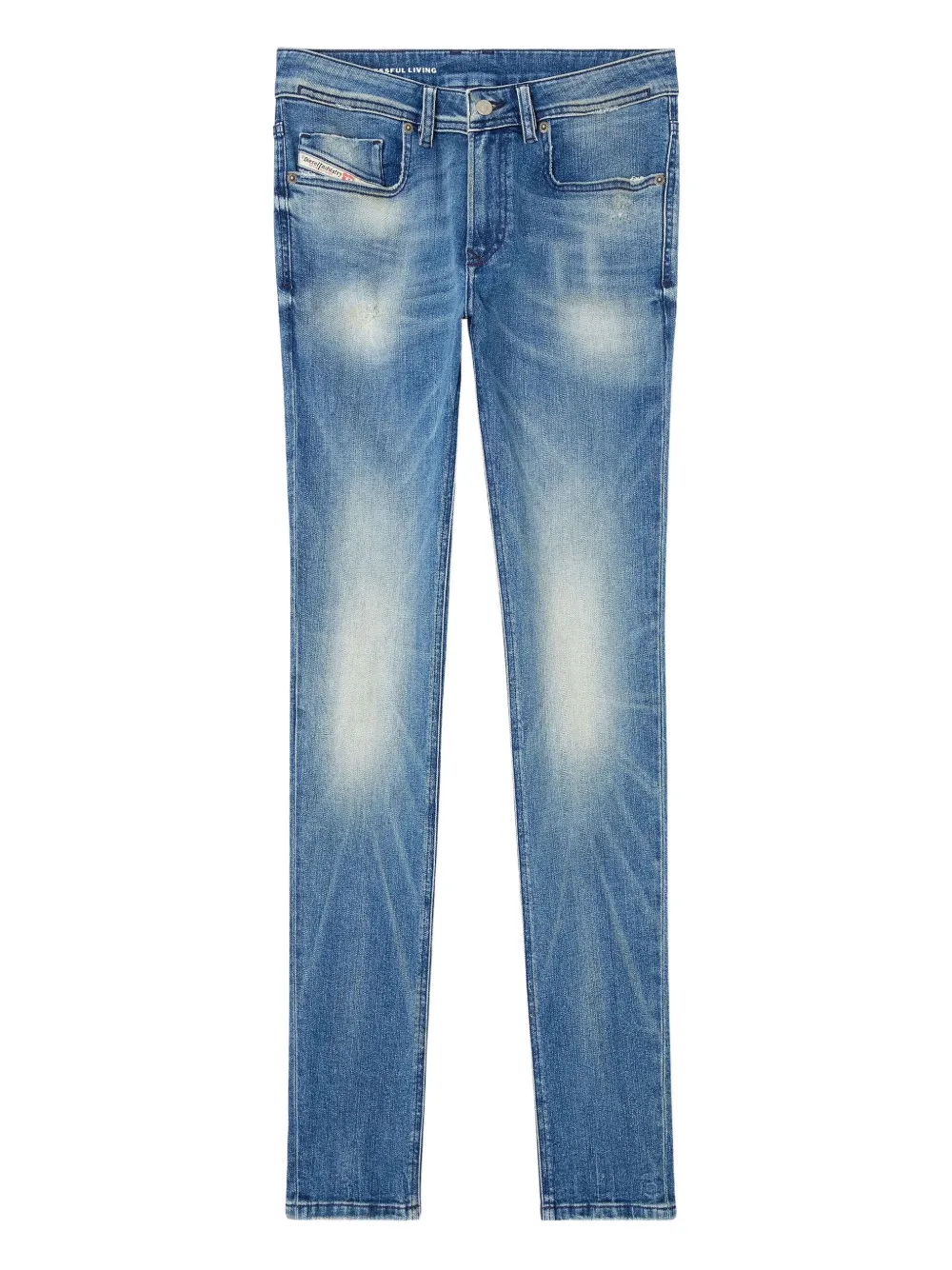 Diesel 1979 Sleenker skinny jeans Blauw