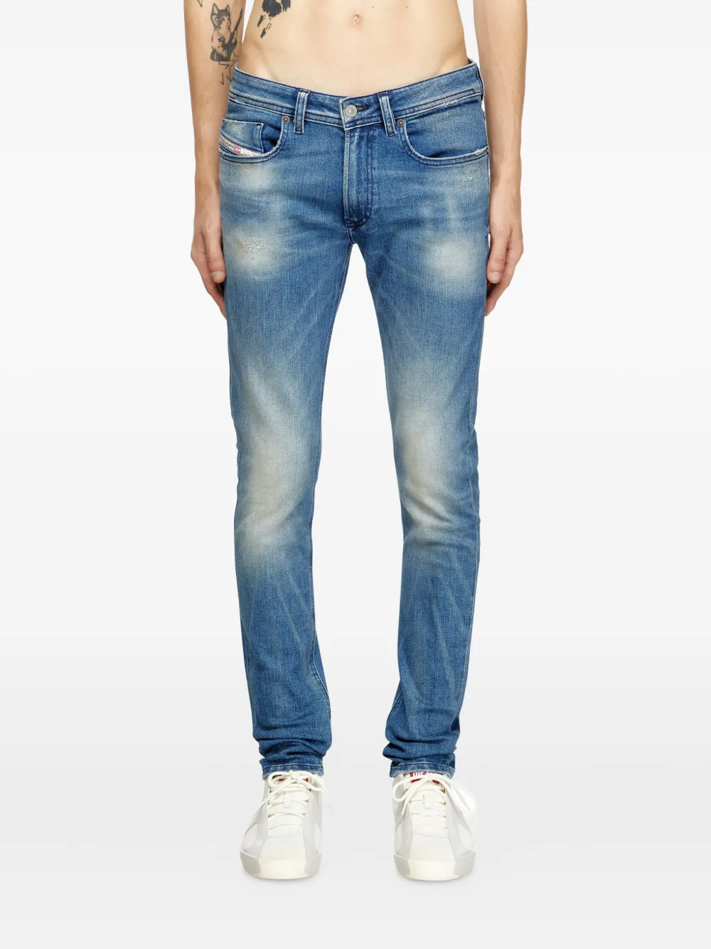 Diesel 1979 Sleenker skinny jeans Blauw