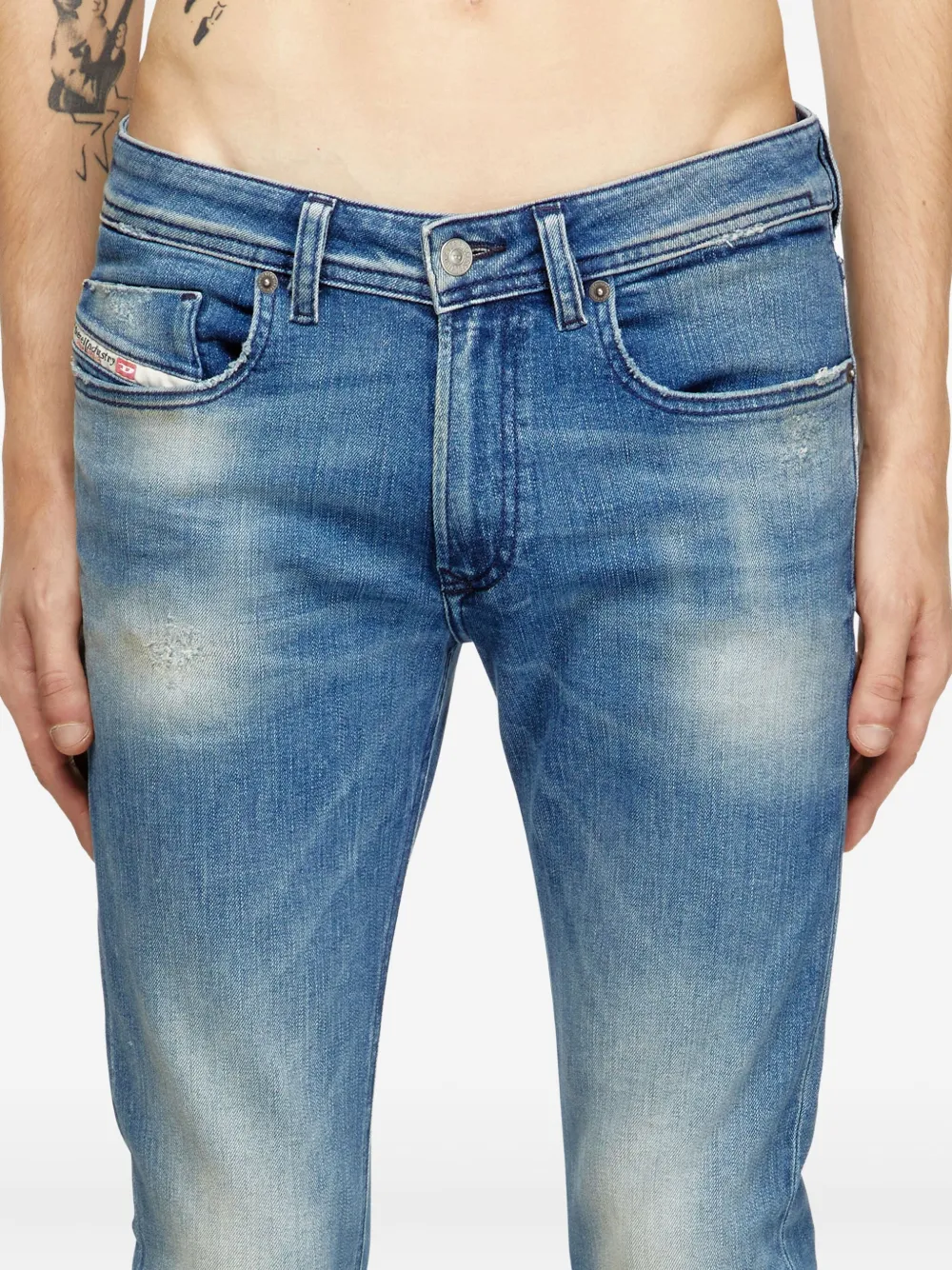 Diesel 1979 Sleenker skinny jeans Blauw