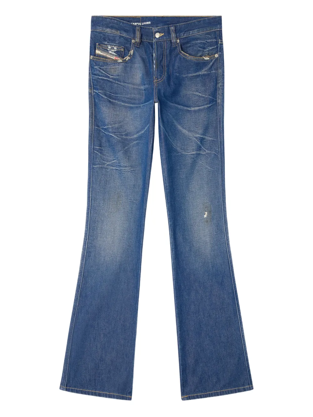 Diesel embroidered bootcut jeans | Image 1