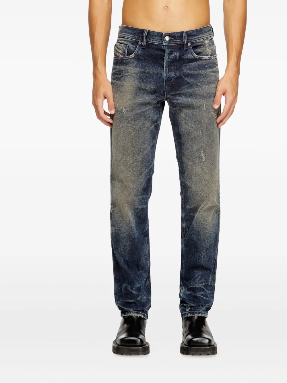 Diesel Regular Jeans 2023 D-Finitive 09m46 jeans Blauw