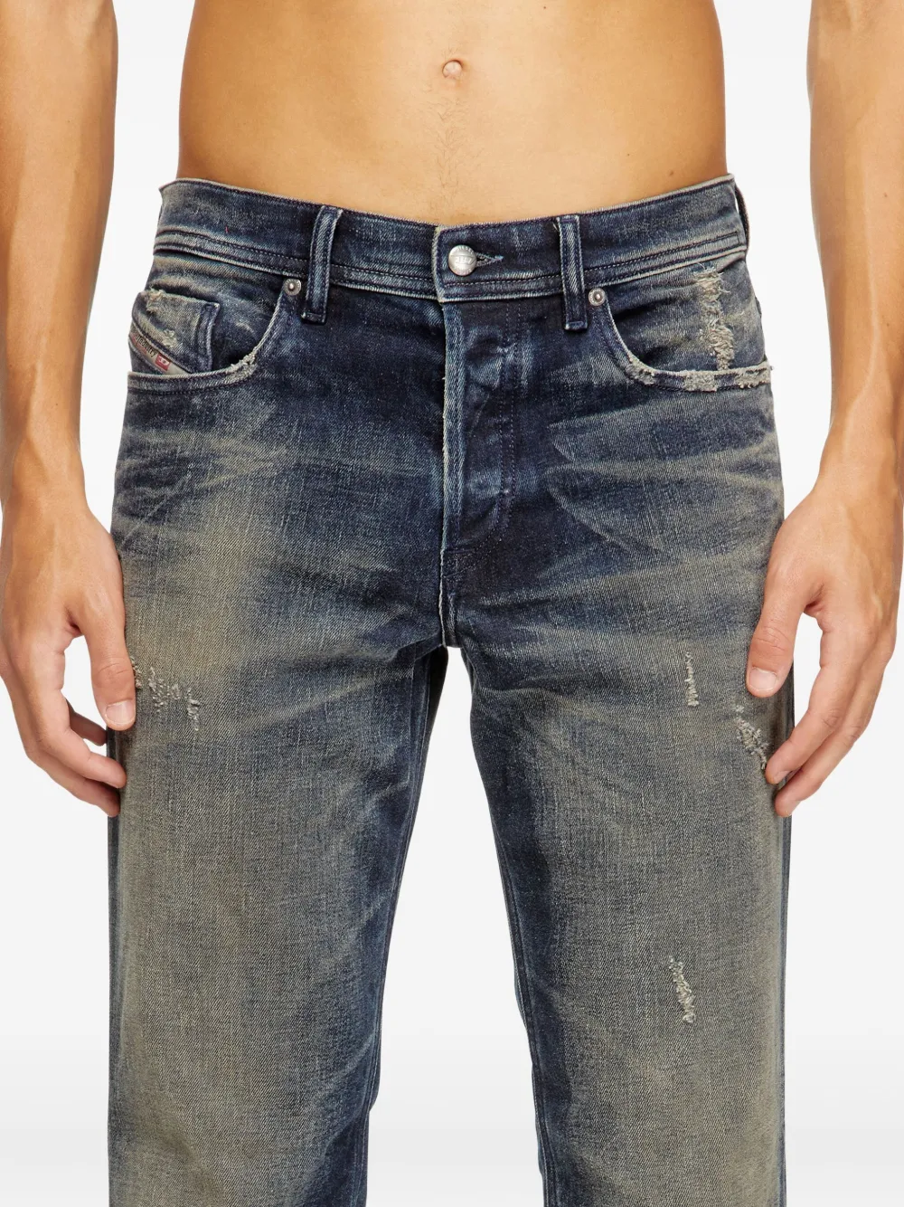 Diesel Regular Jeans 2023 D-Finitive 09m46 jeans Blauw