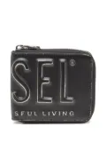 Diesel Dsl 3D XS bi-fold wallet - Black