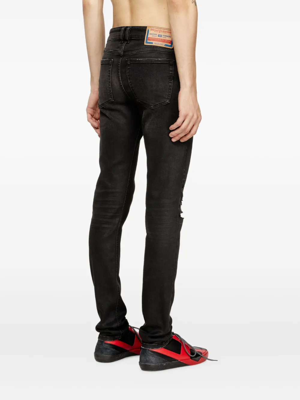 Diesel 1979 Sleenker skinny jeans Zwart