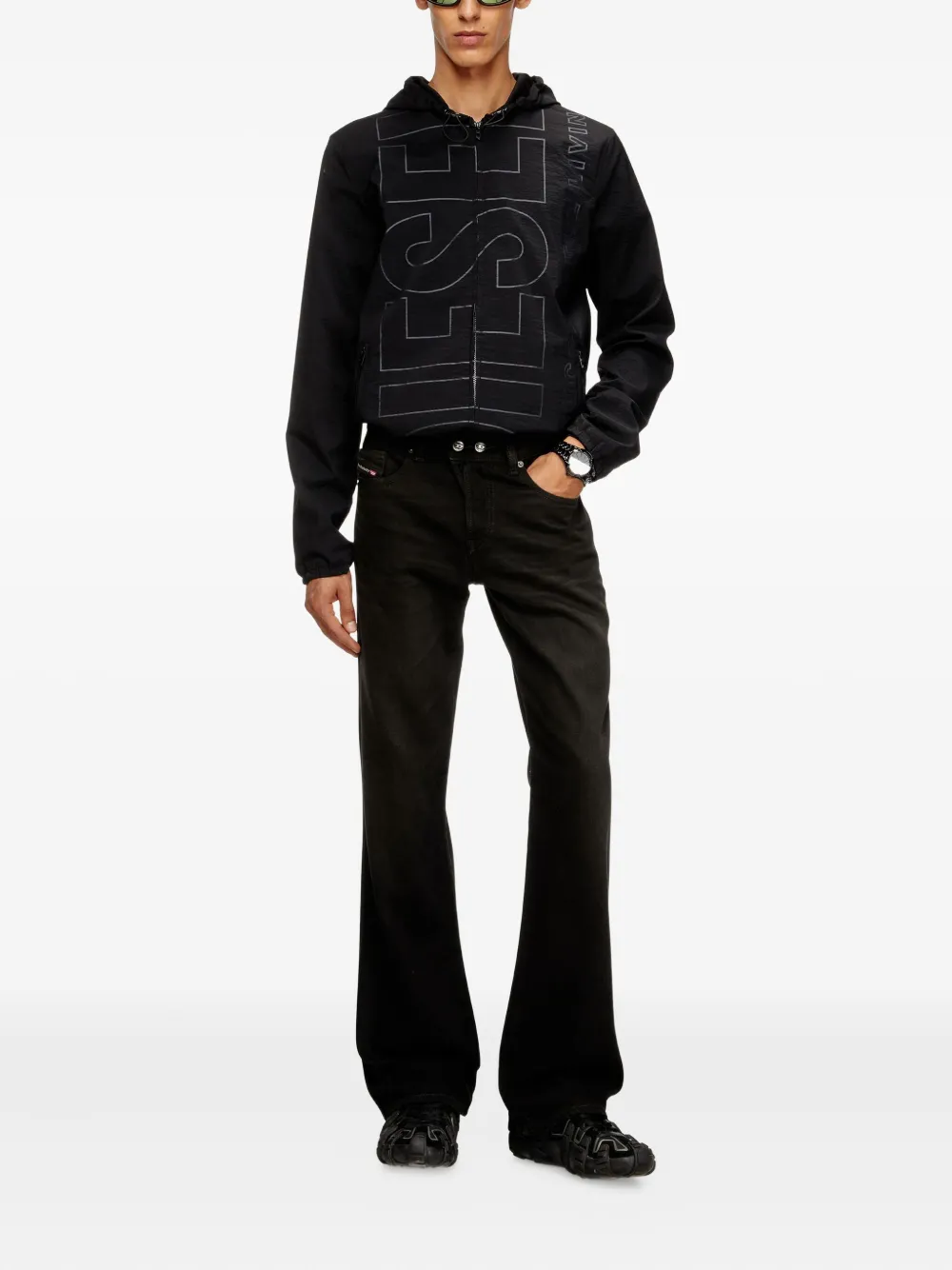 Diesel 1998 D-Buck bootcut jeans - Zwart