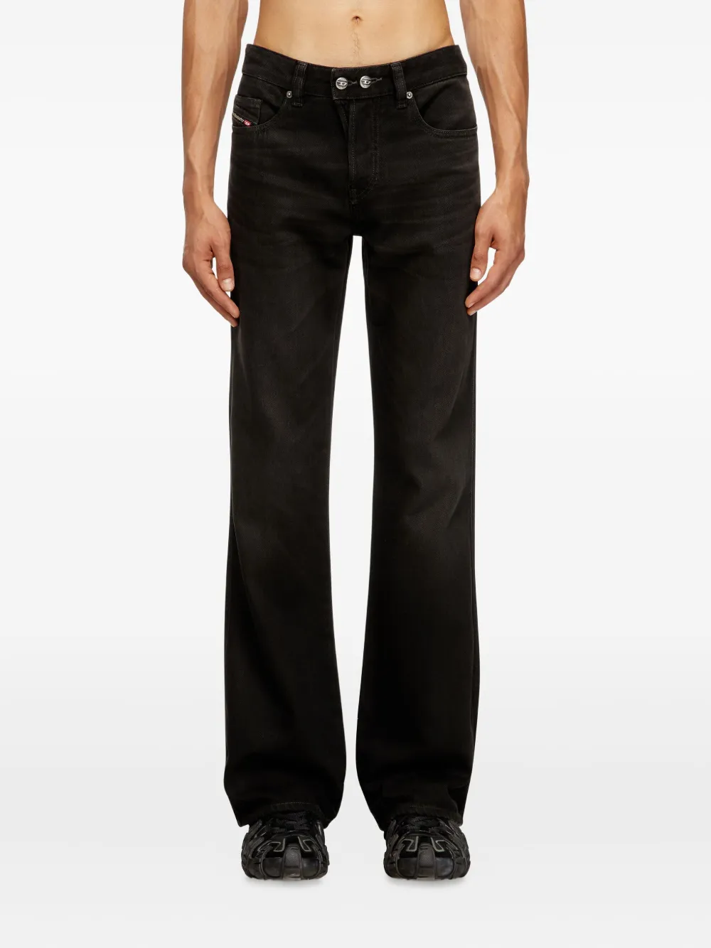 Diesel 1998 D-Buck bootcut jeans Zwart