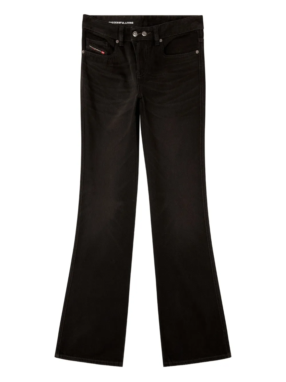 Diesel 1998 D-Buck bootcut jeans Zwart