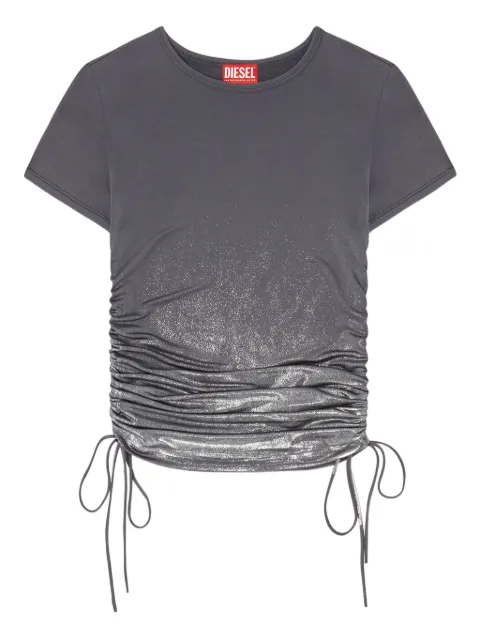 Diesel T-Rey metallic-detail cinched top