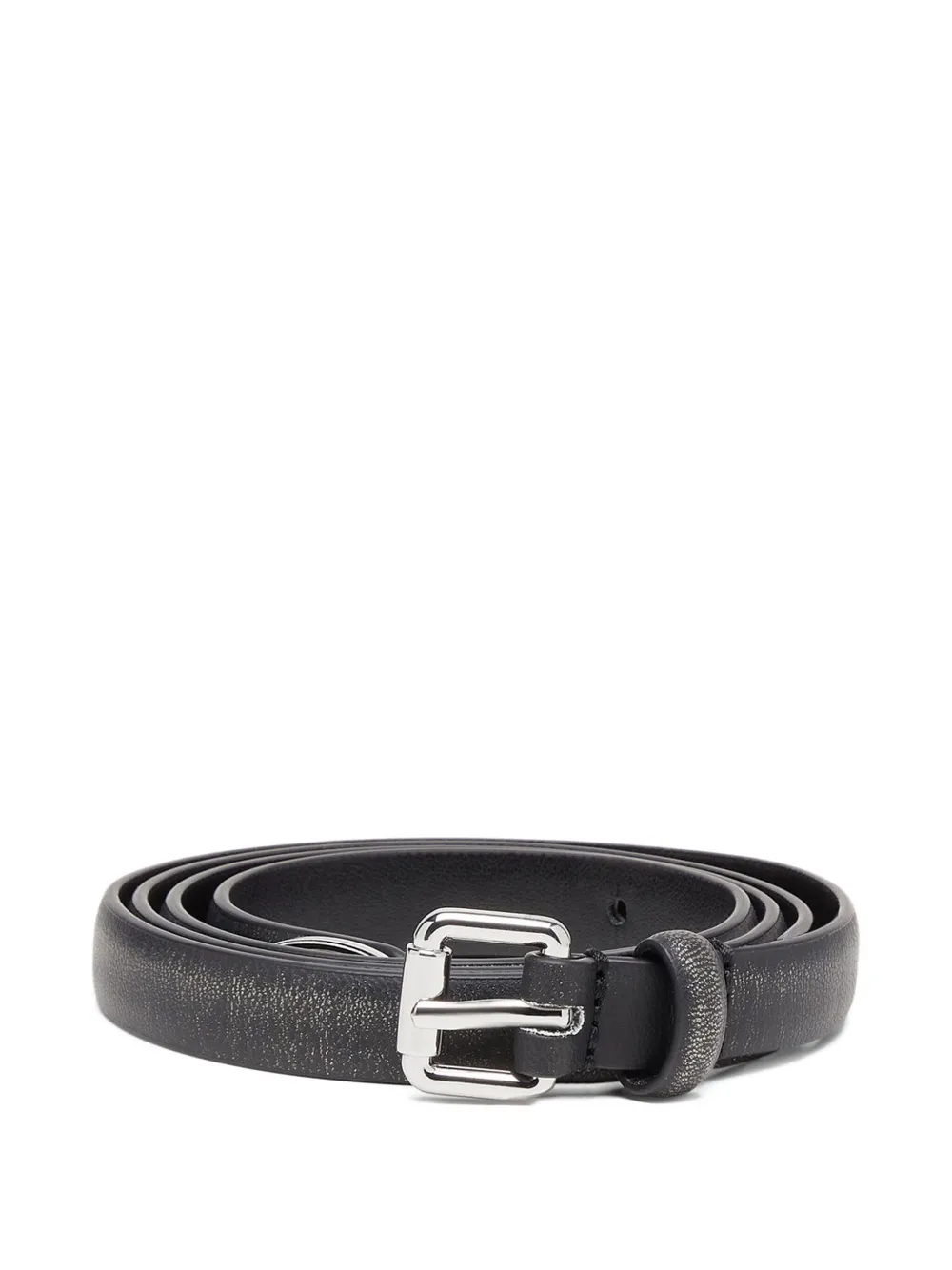 Diesel metallic-buckle leather belt | Black | Image 1