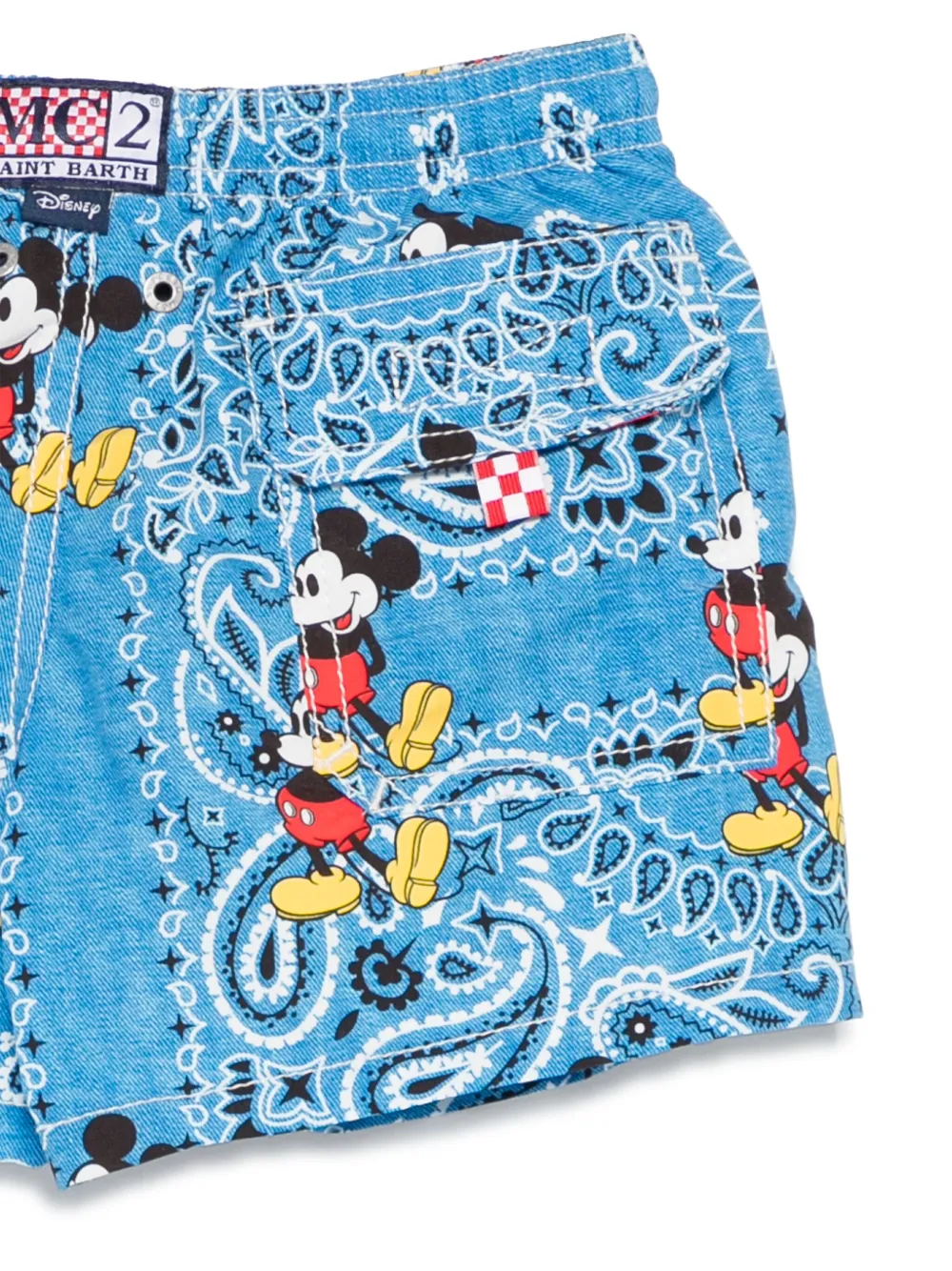 MC2 Saint Barth Kids x Disney Jean zwembroek Blauw