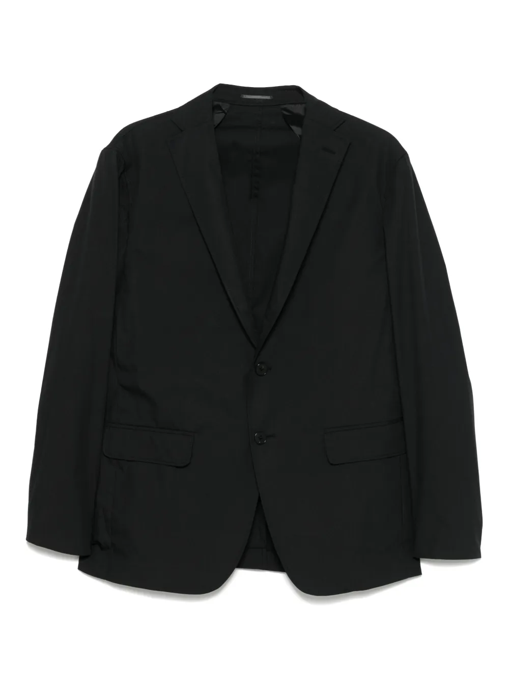Low Brand blazer con solapas de pico | negro | Image 1