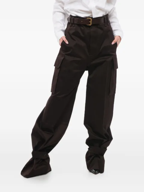 Saint Laurent high-waisted cargo trousers