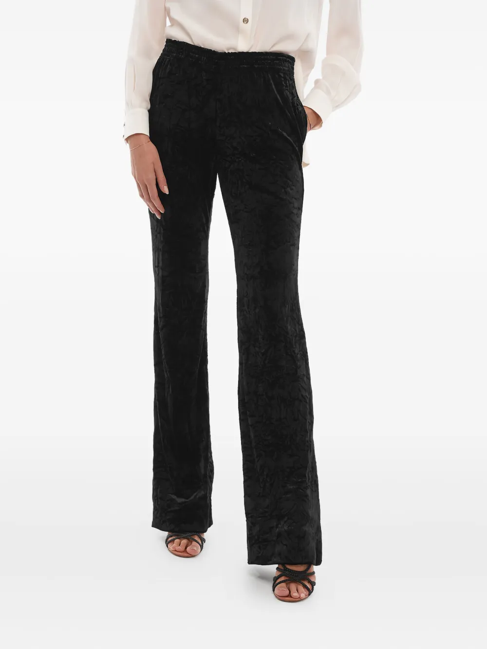 Saint Laurent velvet trousers | Black | Image 1