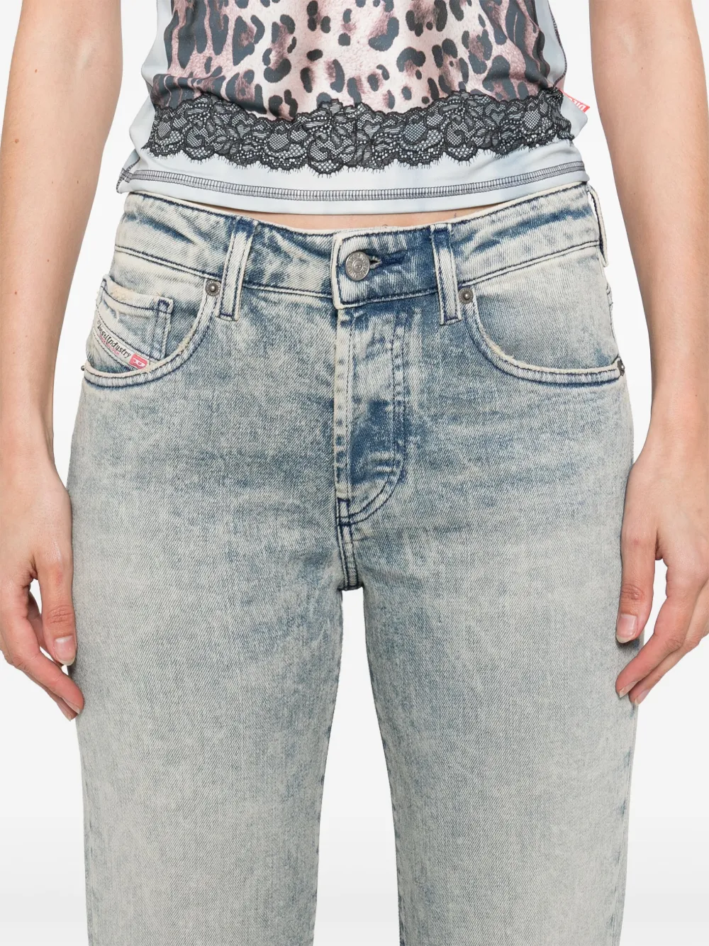 Diesel 1989 D-Mine jeans Blauw