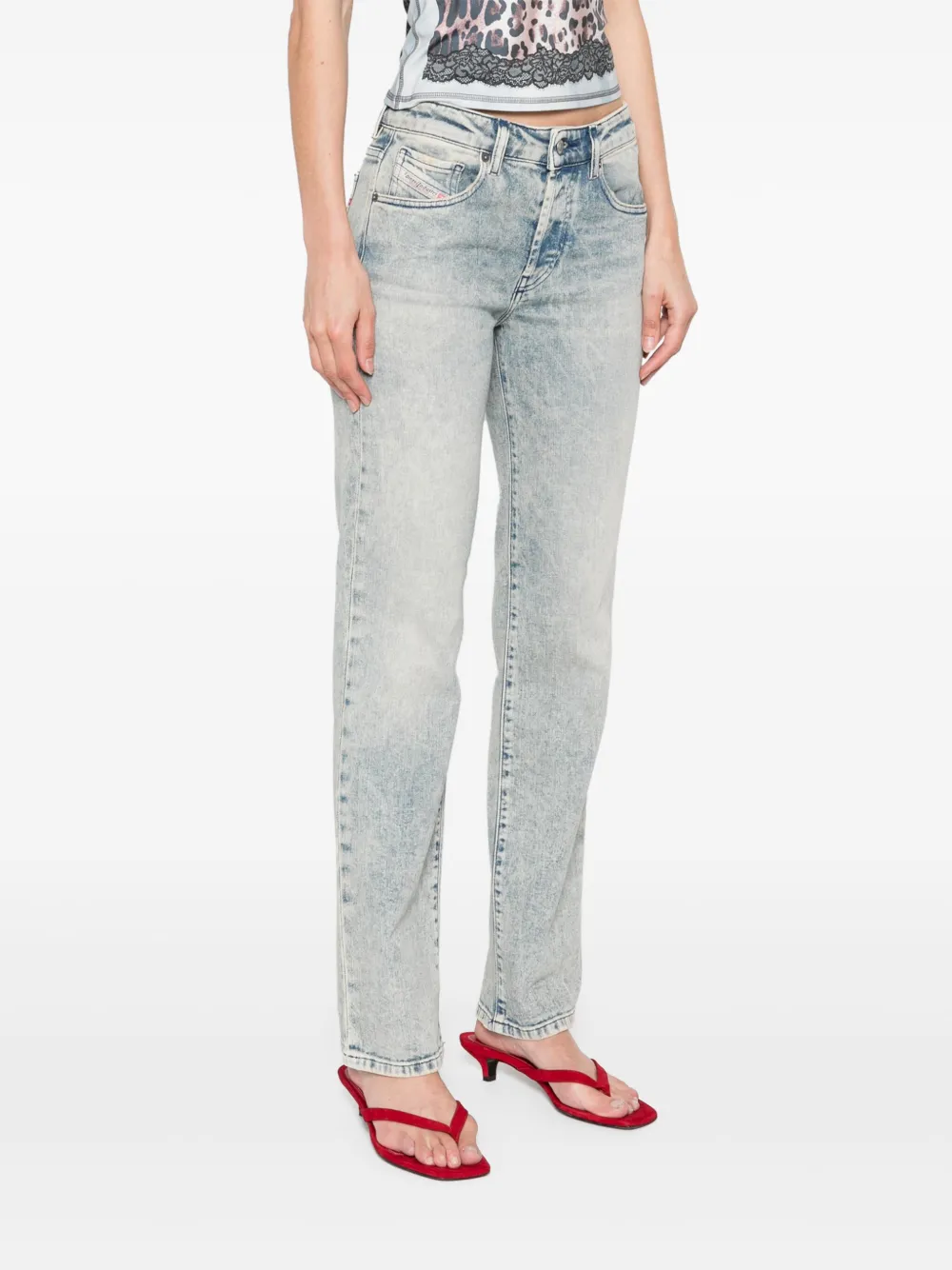 Diesel 1989 D-Mine jeans Blauw