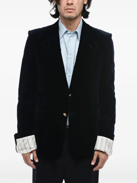 Gucci blazer de terciopelo