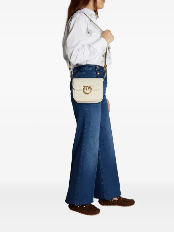 ショルダーバッグ・ポシェット PINKO LOVE BOX BAG MINI PINKO Mini Love Box Shoulder Bag | White | FARFETCH