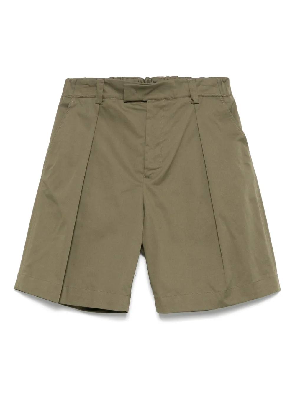 Low Brand logo-tag shorts | Green | Image 1