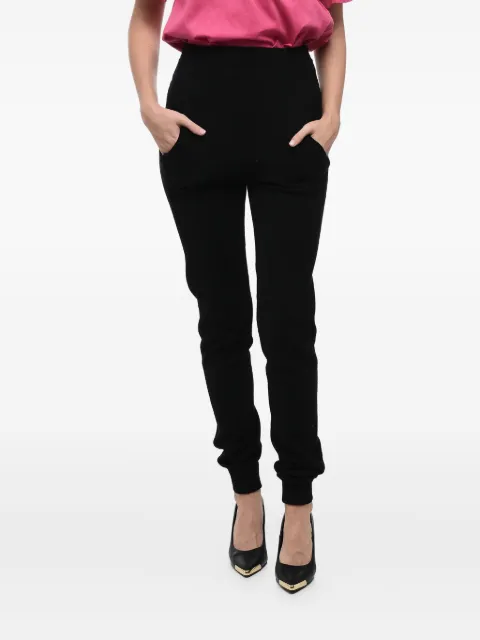 Saint Laurent pants con tiro alto