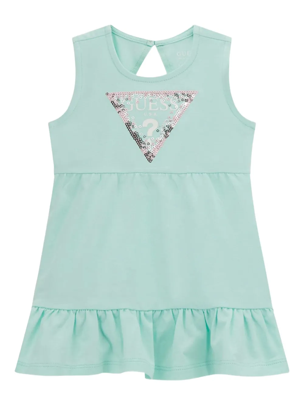 guess kids Jurk met logoprint Groen