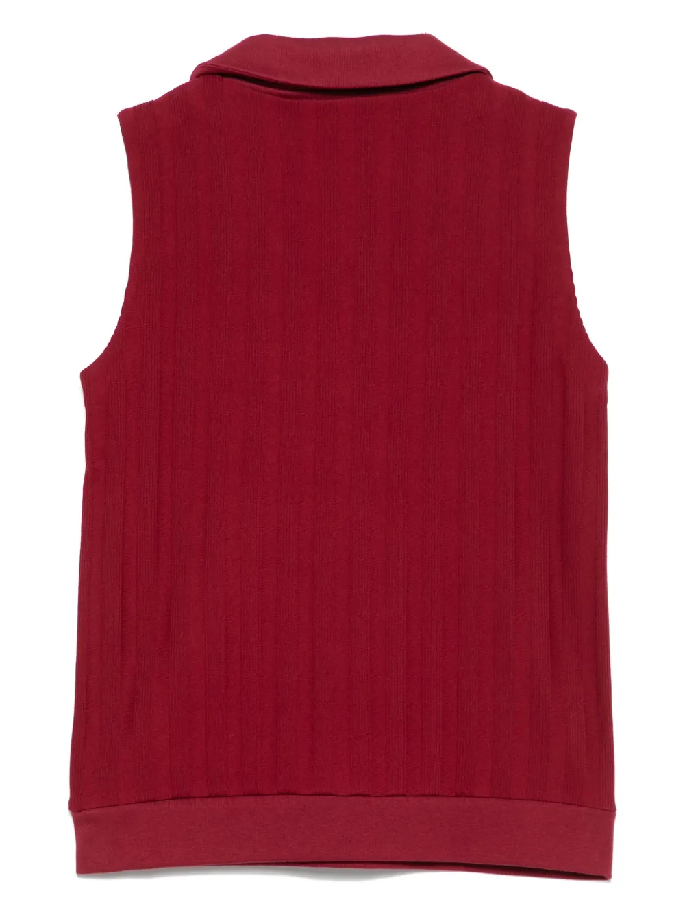 SHUSHU-TONG CUBAN-COLLAR TANK TOP