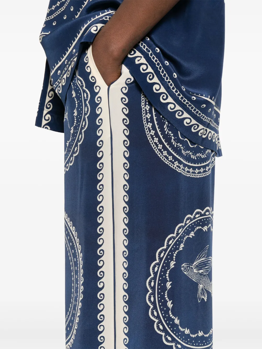 ALEMAIS Ocean broek Blauw