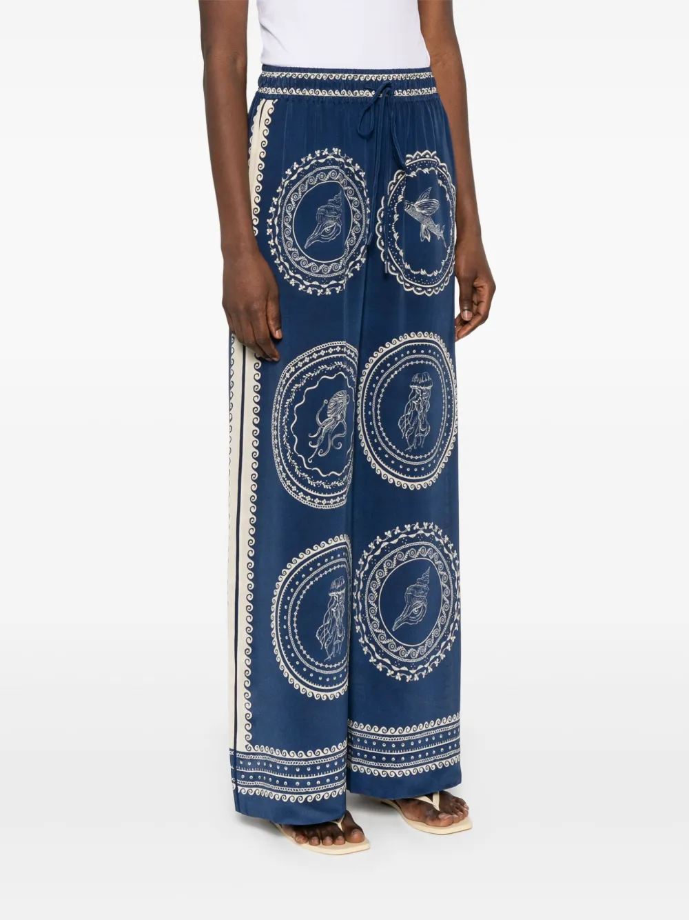 ALEMAIS Ocean broek Blauw