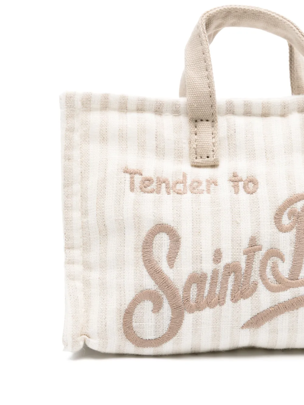 MC2 Saint Barth Kids Phone shopper Beige