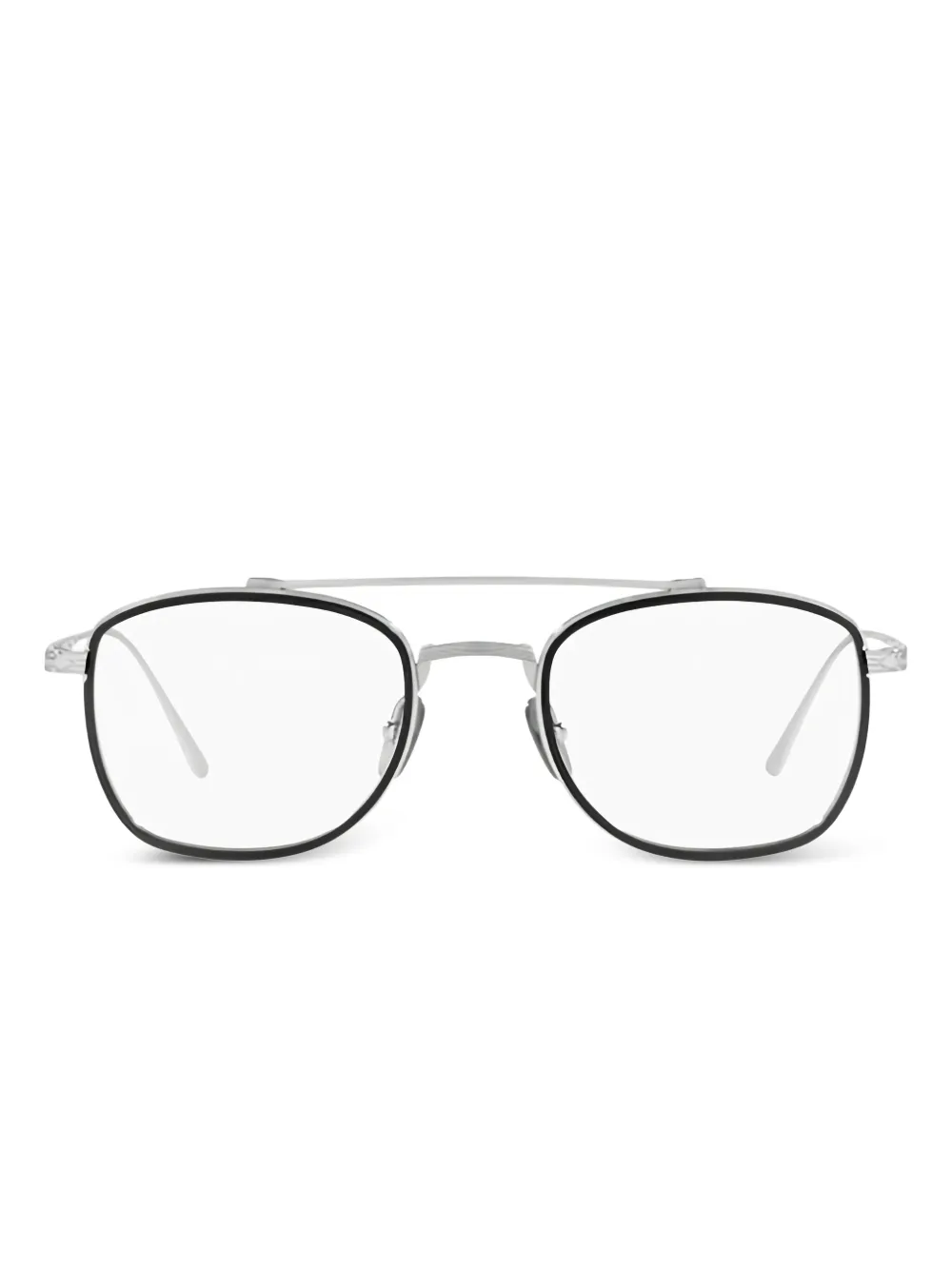 Persol square-frame glasses | Silver | Image 1