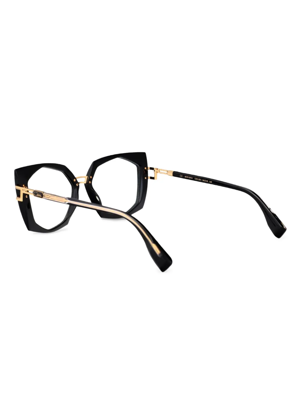 Cazal Bril met logoprint Zwart