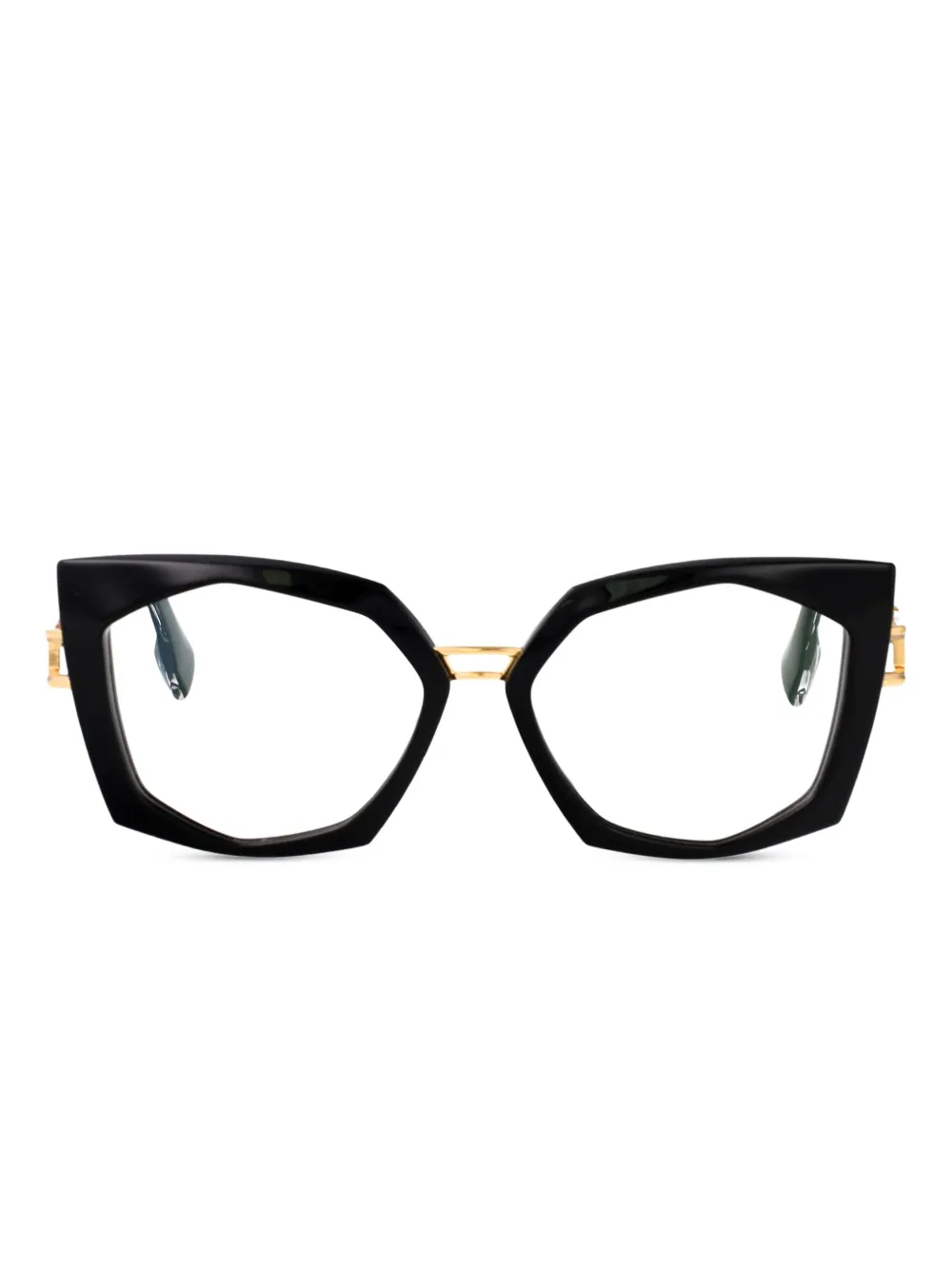 Cazal lunettes de vue à logo imprimé | noir | Image 1