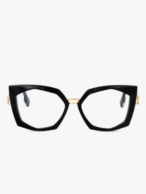 Cazal logo-print glasses
