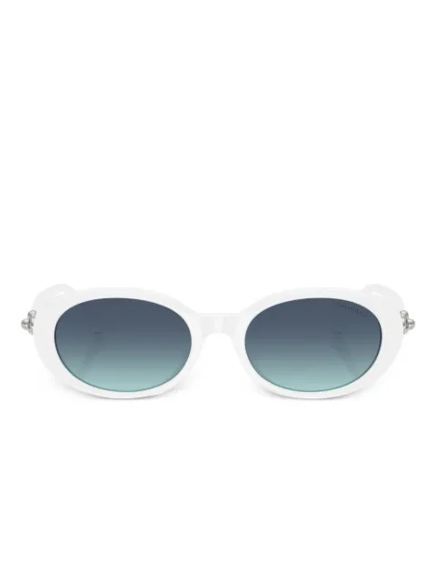 Tiffany & Co. lentes de sol con armazón ovalada