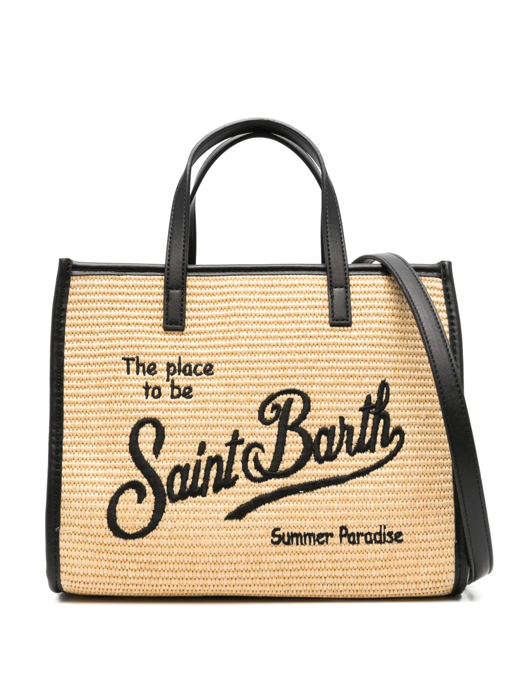 MC2 Saint Barth Kids midi Vivian tote bag | Neutrals | Image 1
