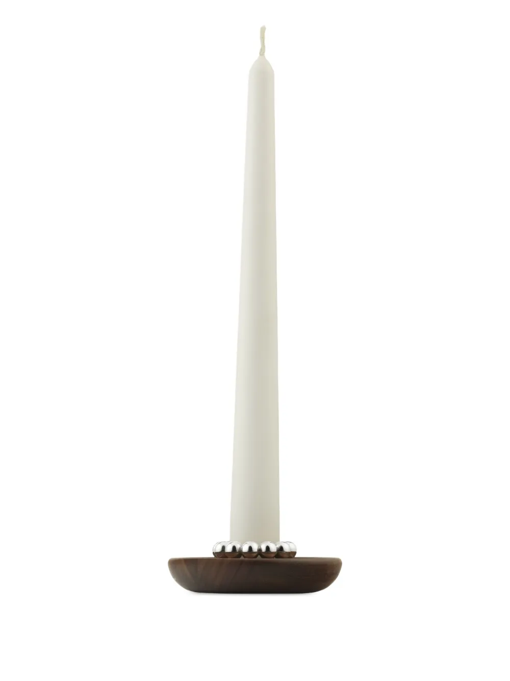 Christofle Perles bead-detail candle holder | Brown | Image 1