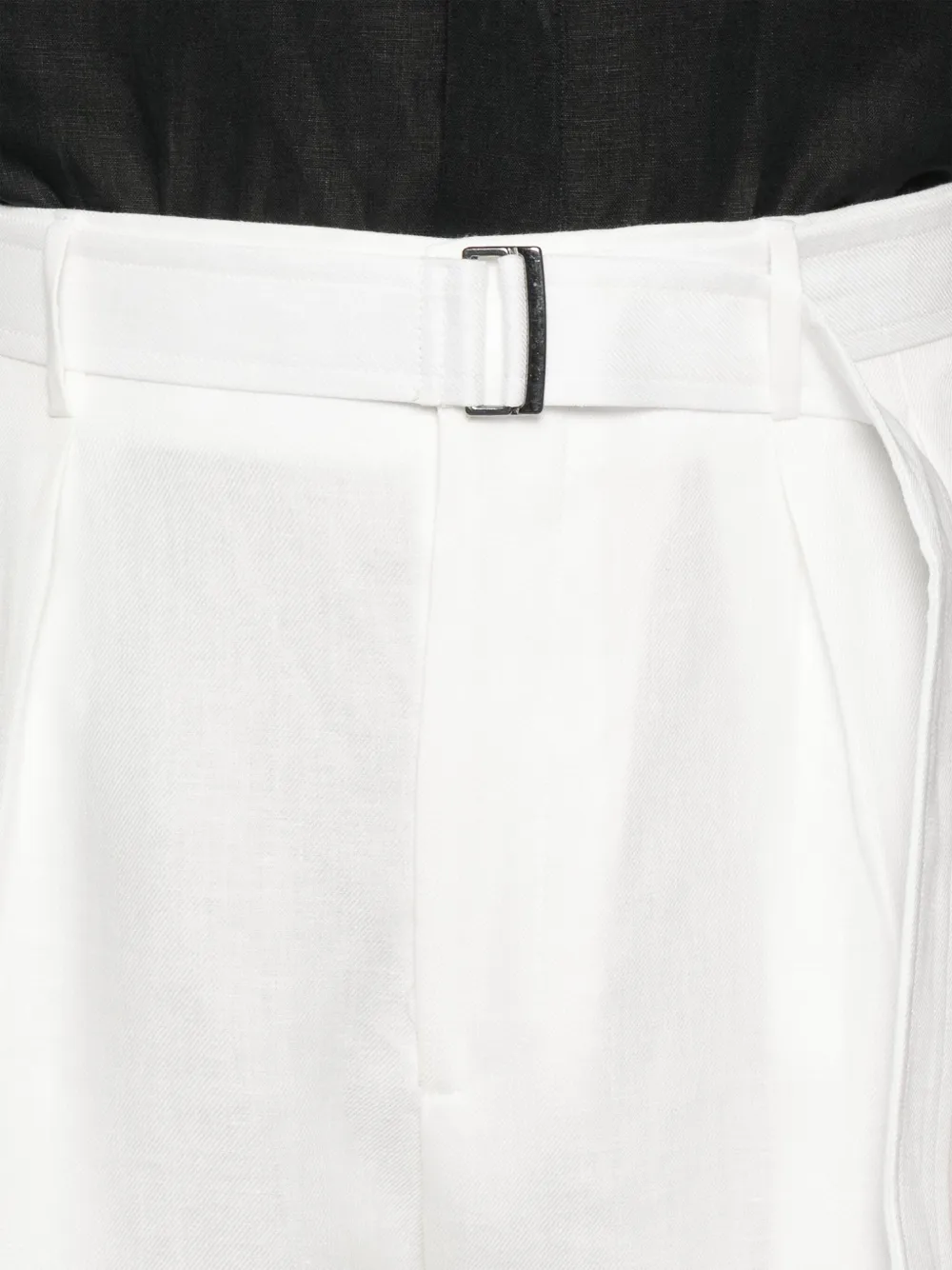 Shop Tagliatore Nevil Trousers In White