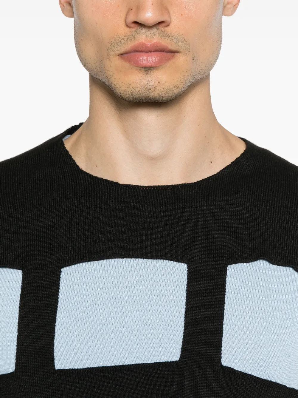 Comme Des Garçons Shirt Trui met uitgesneden details Zwart