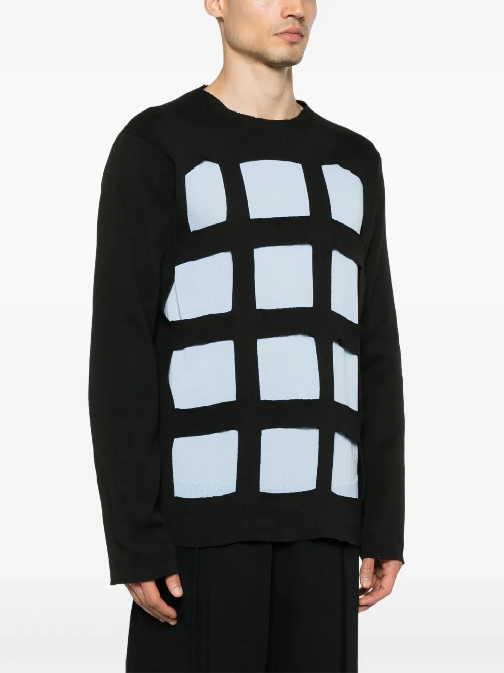 Comme Des Garçons Shirt Trui met uitgesneden details Zwart
