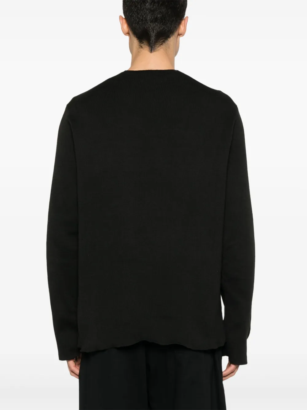Comme Des Garçons Shirt Trui met uitgesneden details Zwart