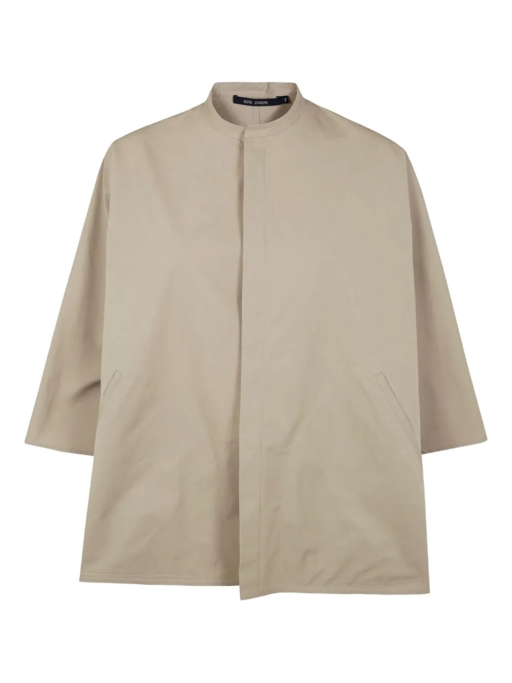 Sofie D'hoore blusa de algodón | neutro | Image 1