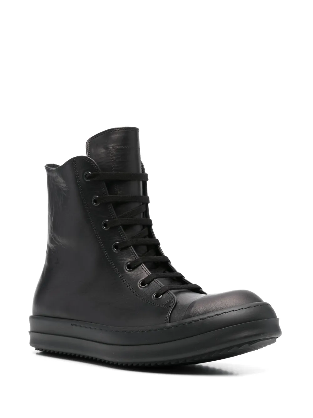 Rick Owens leather sneakers | Hi-Tops | Image 2