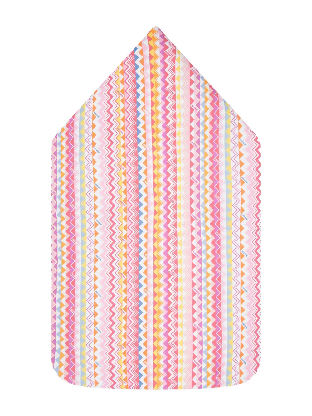 Missoni Kids Slaapzak met zigzag-patroon Roze