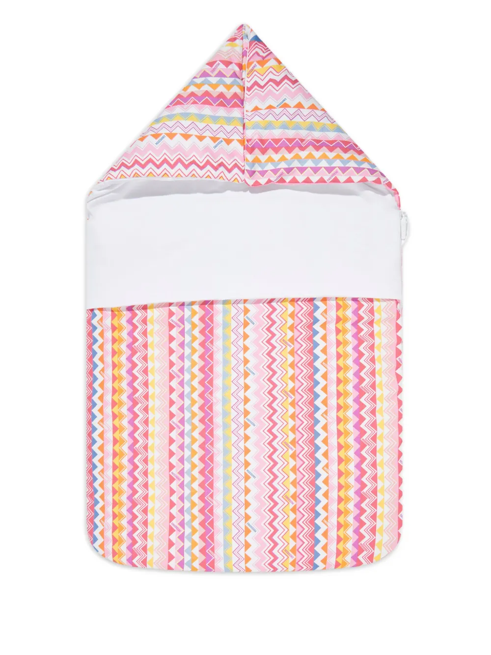Missoni Kids Sacco nanna con motivo a zigzag | rosa | Image 1