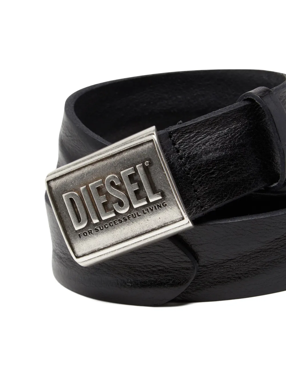 Diesel B-Metal riem Zwart