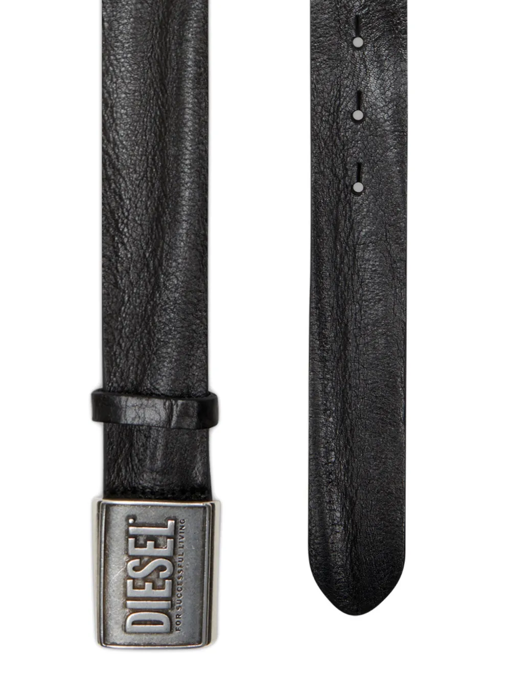 Diesel B-Metal riem Zwart