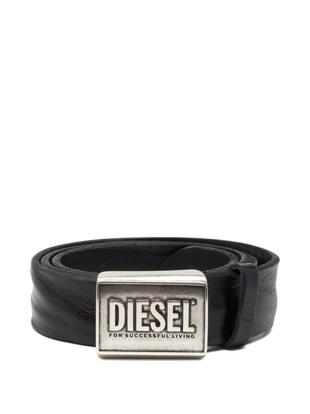 Diesel B-Metal riem Zwart