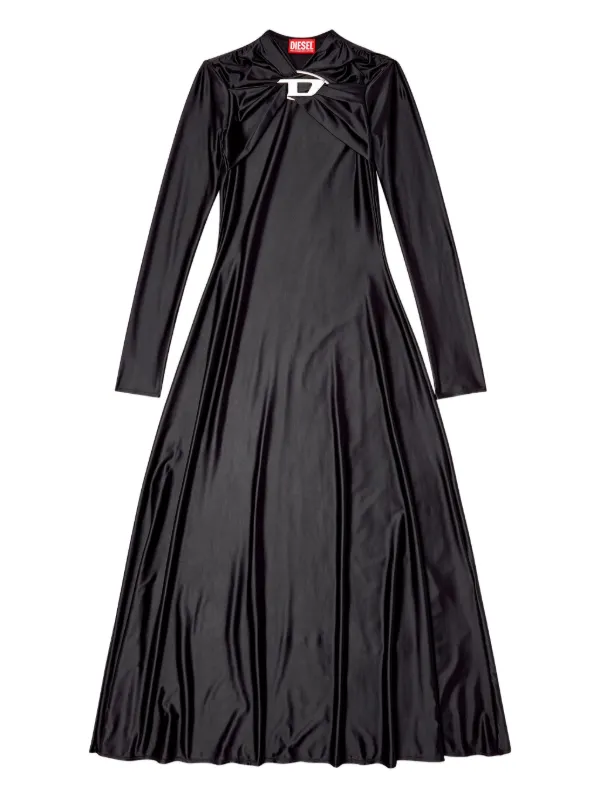 knee length dresses for ladies Liya Aqua Long Sleeve Midi Dress main image 1